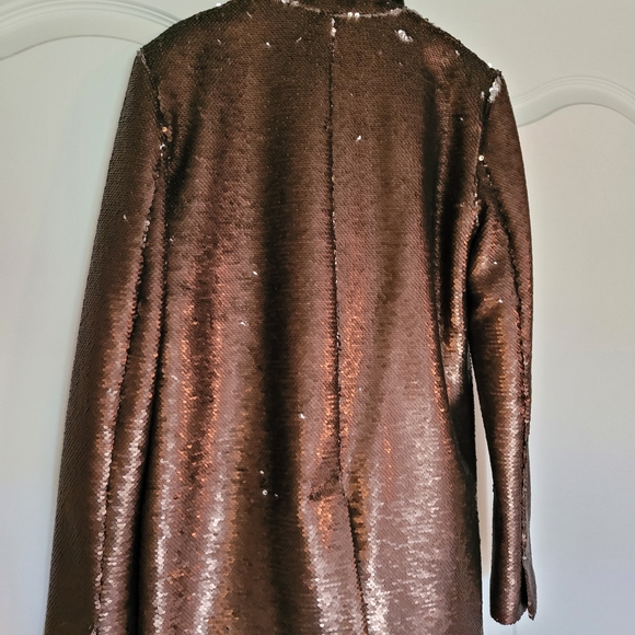 BR mongram sequin blazer/jacket - Picture 9 of 11